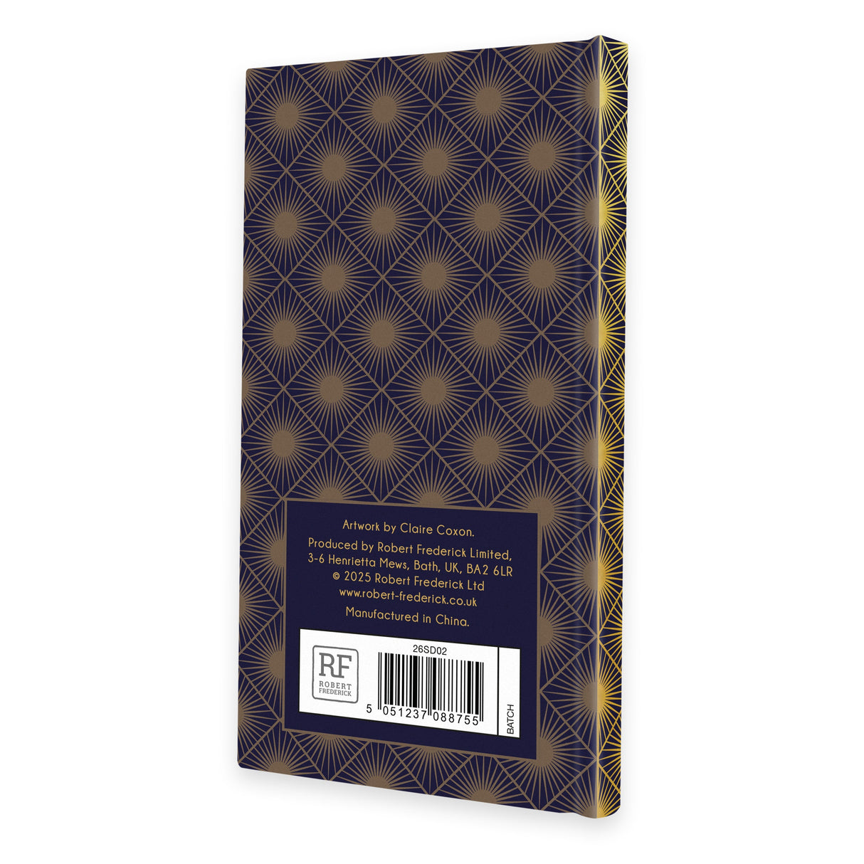 Claire Coxon Art Deco 2026 Slim Weekly Diary