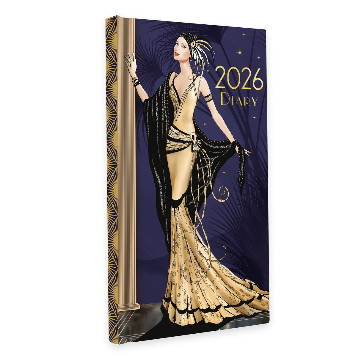 Claire Coxon Art Deco 2026 Slim Weekly Diary