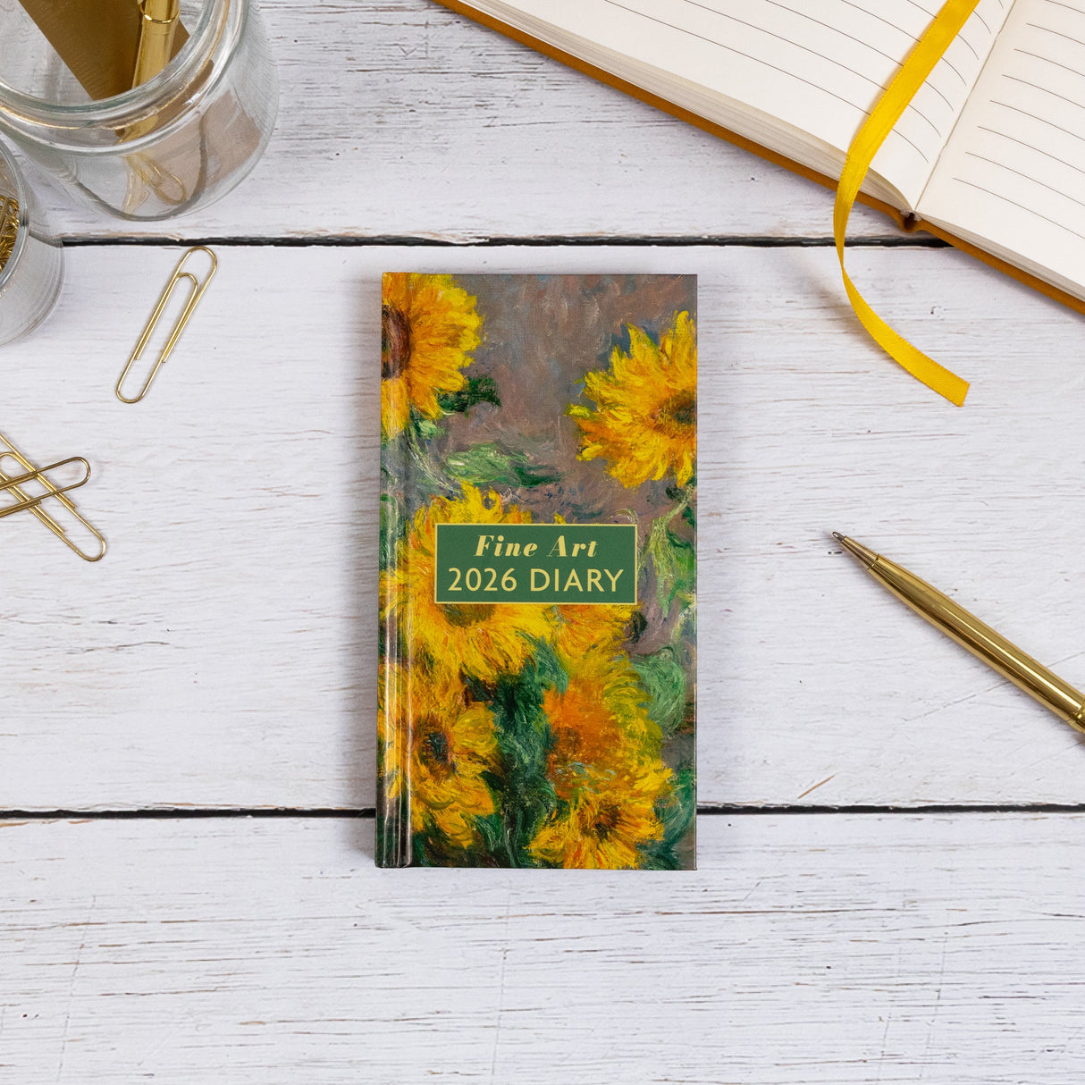 Fine Art 2026 Slim Weekly Diary