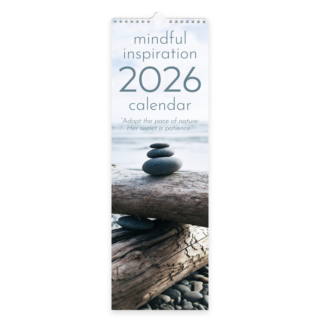 Mindful Inspiration 2026 Slim Wall Calendar