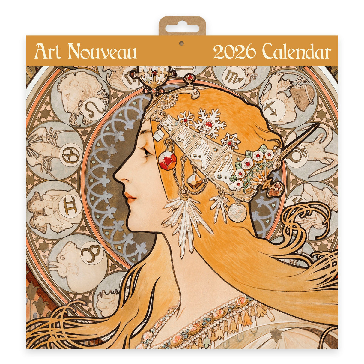 Art Nouveau 2026 Wall Calendar