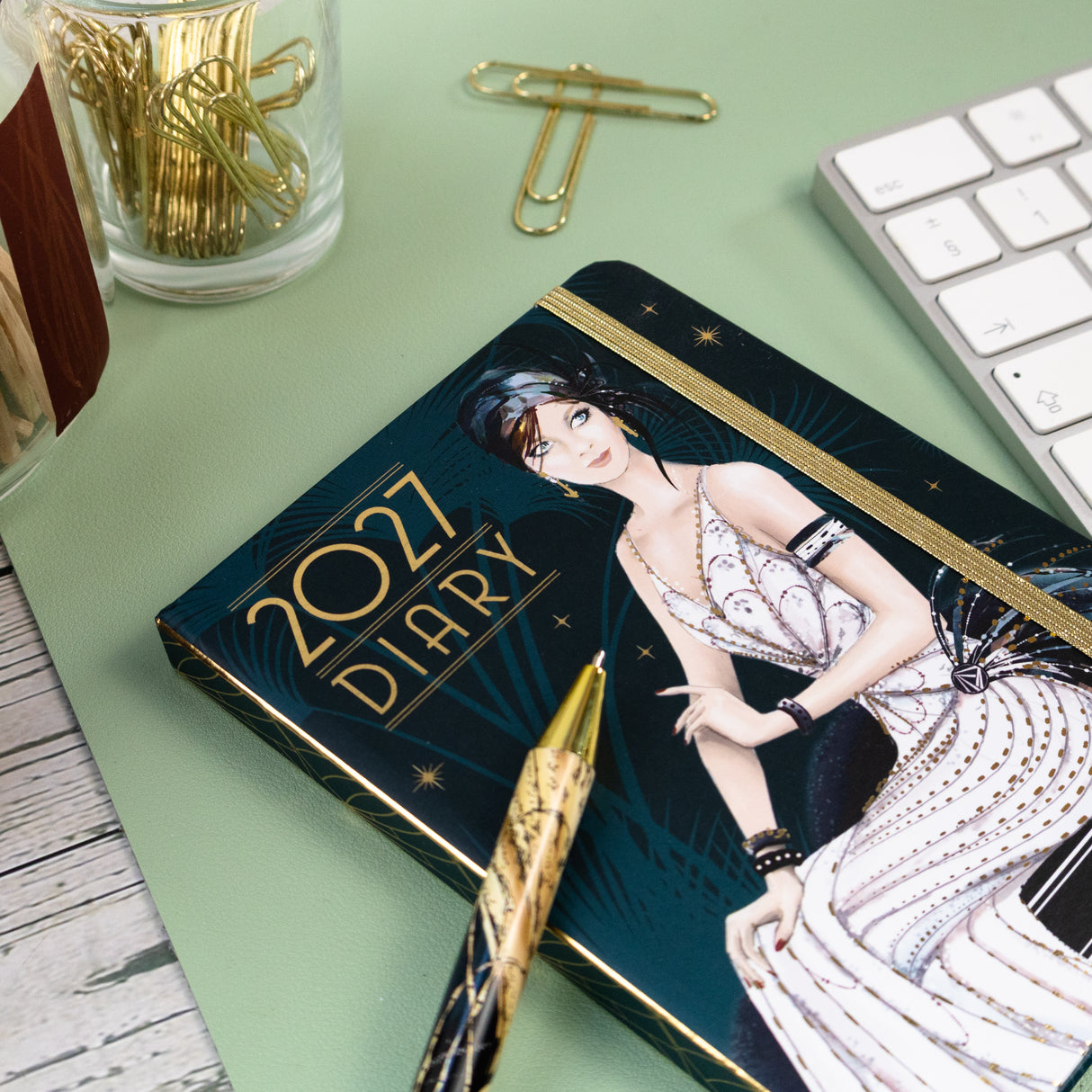 Claire Coxon Art Deco A6 Diary 2027