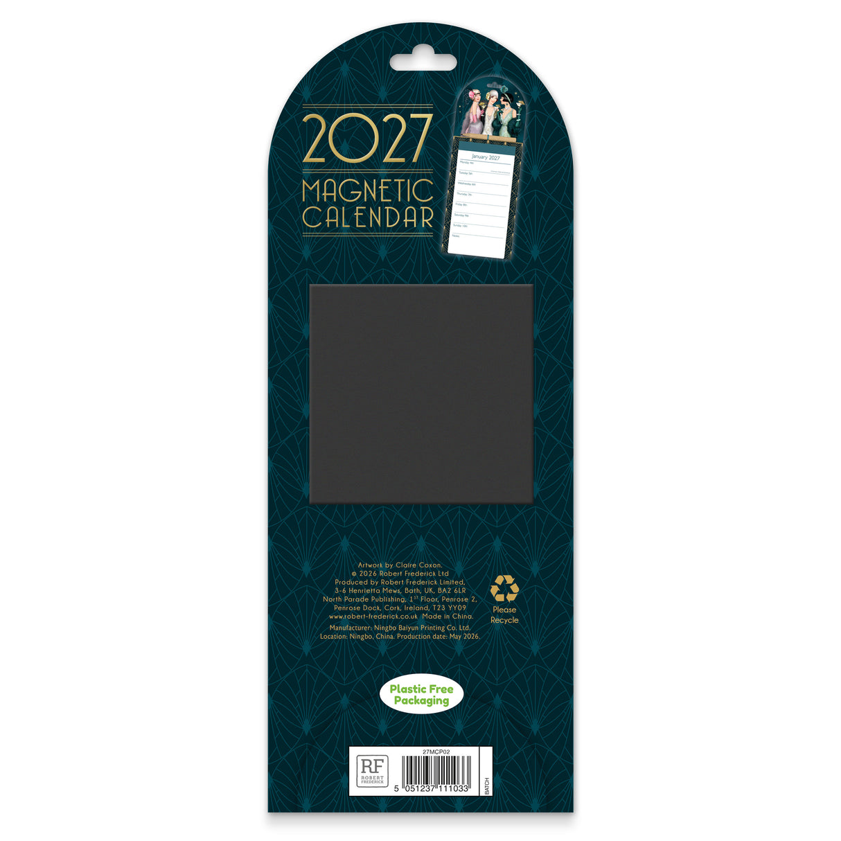 Claire Coxon Magnetic Weekly Planner 2027