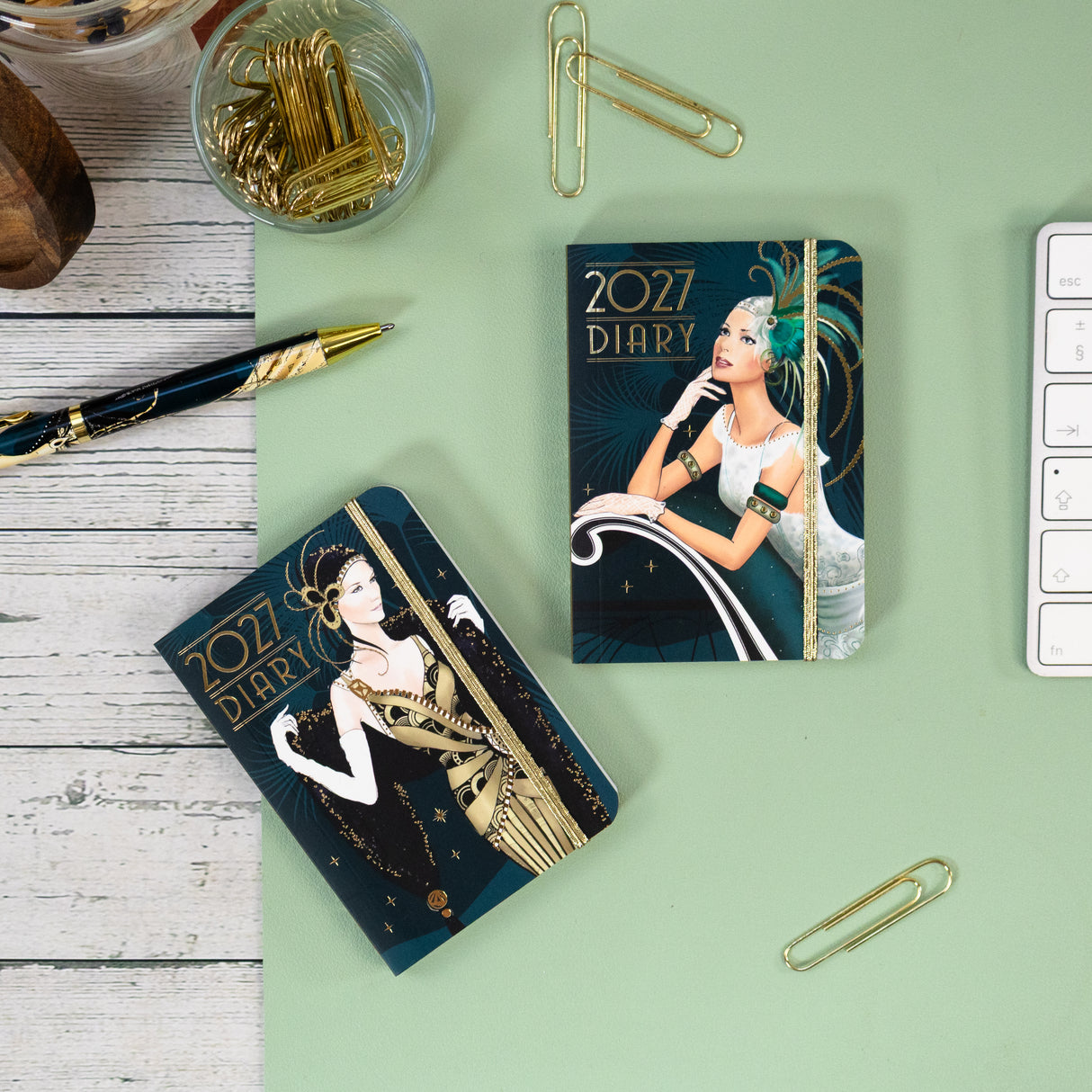 Claire Coxon Art Deco Pocket Diary 2027