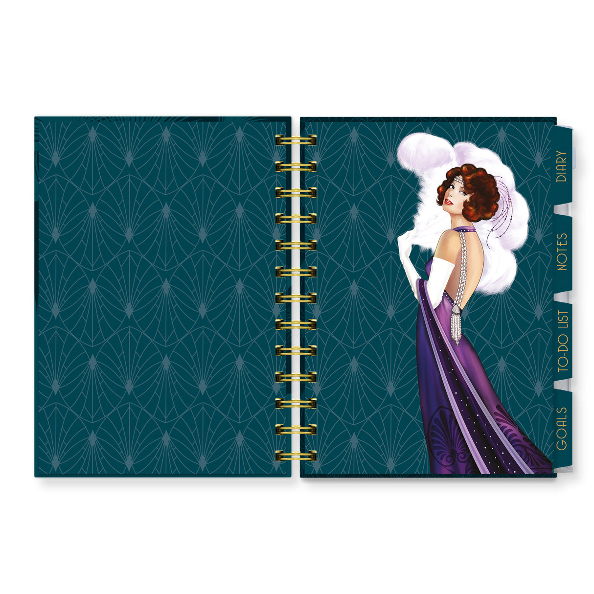 Claire Coxon Art Deco Organiser Diary 2027
