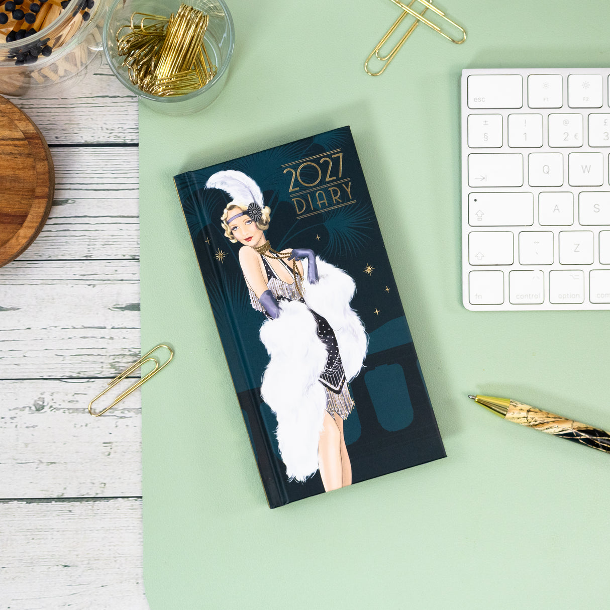 Claire Coxon Art Deco Slim Diary 2027
