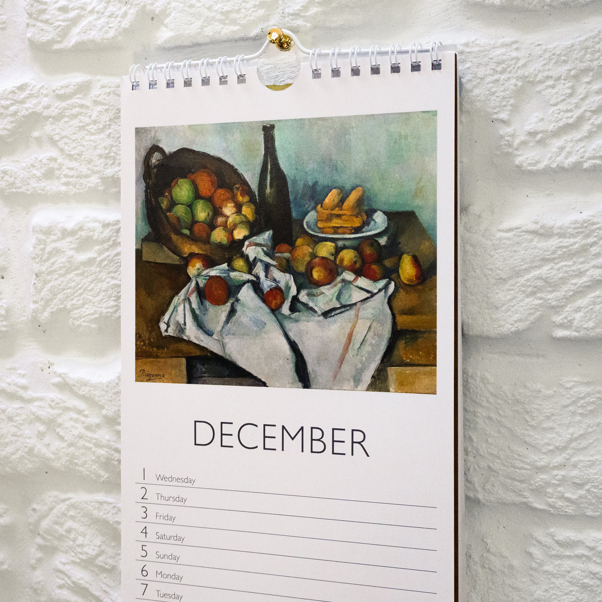 Fine Art Slim Wall Calendar 2027