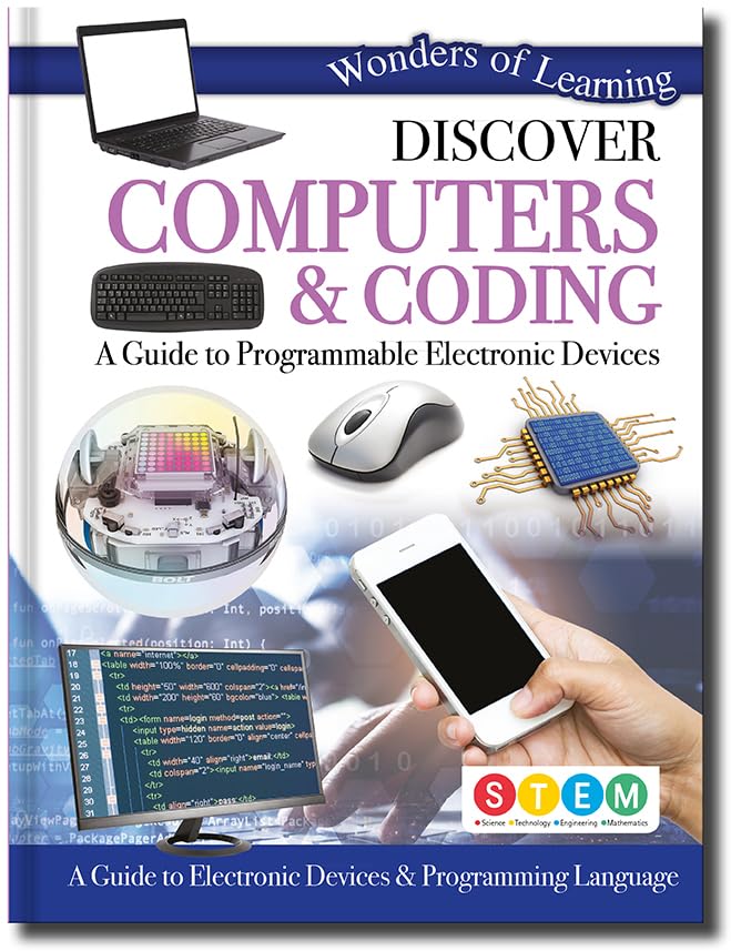 Discover Computers & Coding - Children's Reference Book