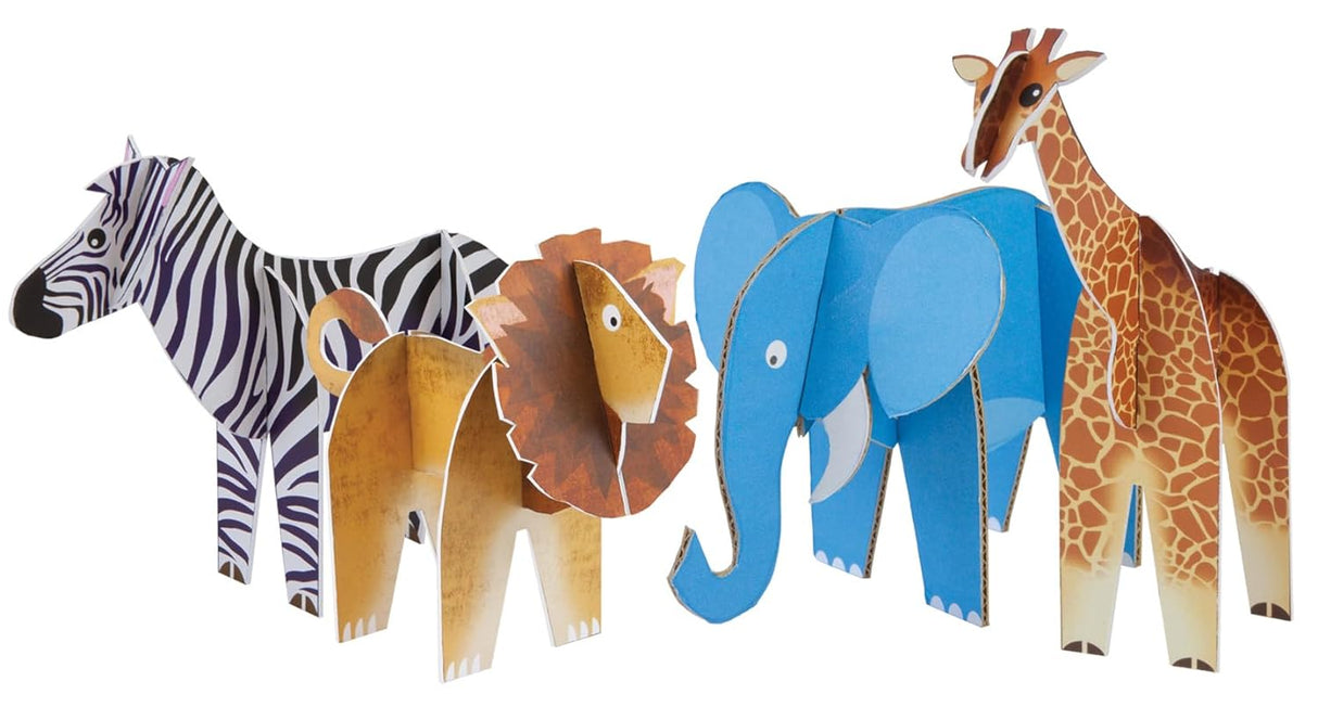 I Can Make It Jungle Animals Kit - Children’s Model Book