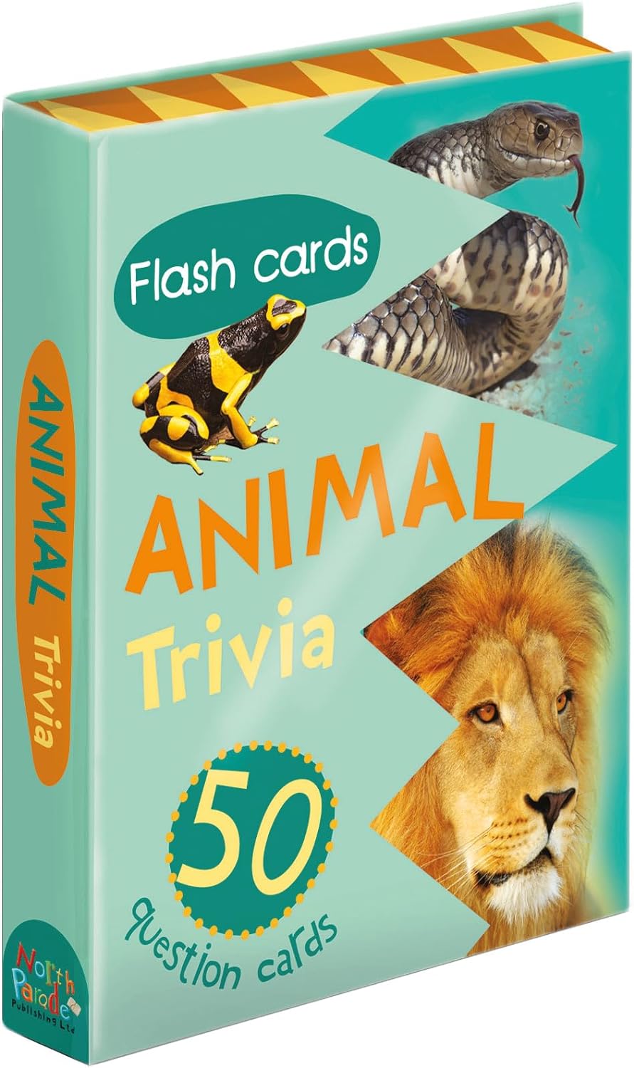 Children's Animal Trivia Flash Cards