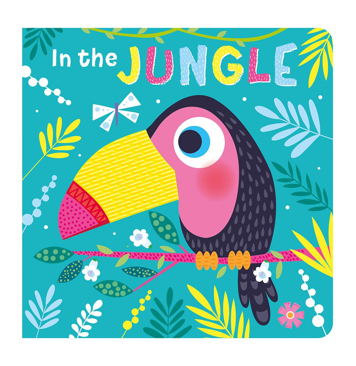 Touch and Feel Puzzle and Board Book Set - In The Jungle - Tactile Fun For Children