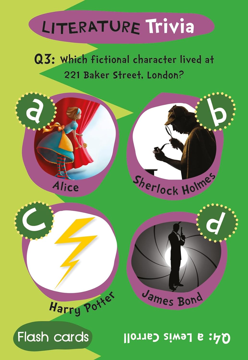 Children's Literature Trivia Flash Cards