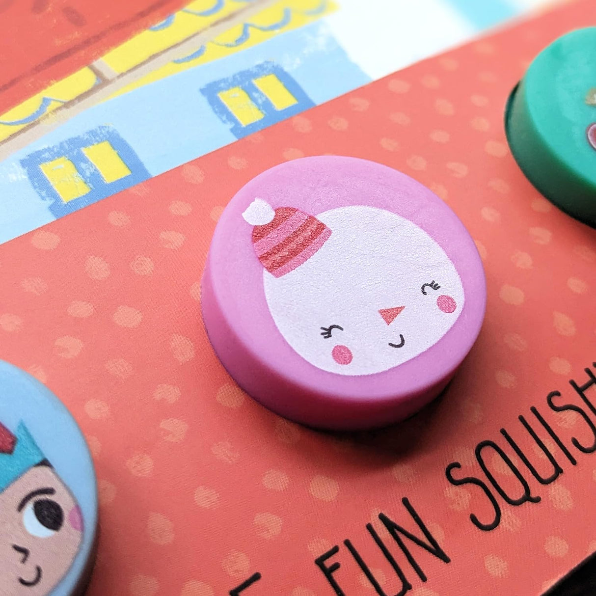 The Countdown to Christmas - Children's 5 Button Squishy Sound Book