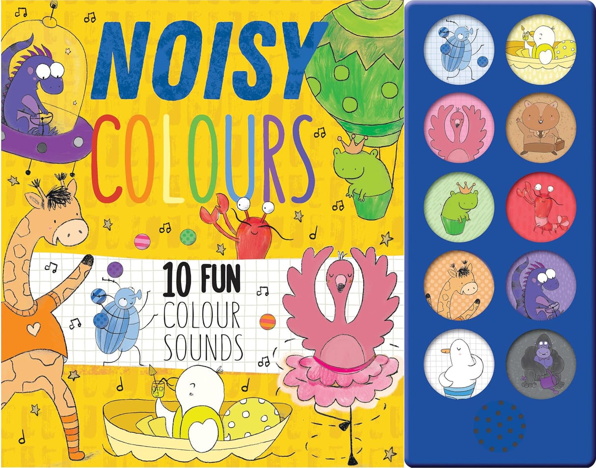 Noisy Colours - Children's 10 Button Sound Book