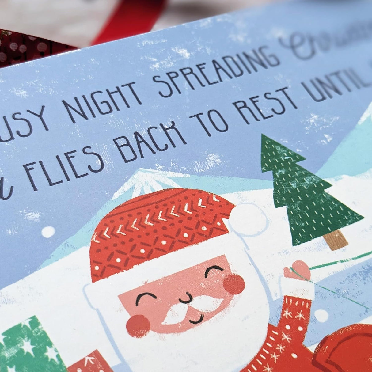 The Countdown to Christmas - Children's 5 Button Squishy Sound Book