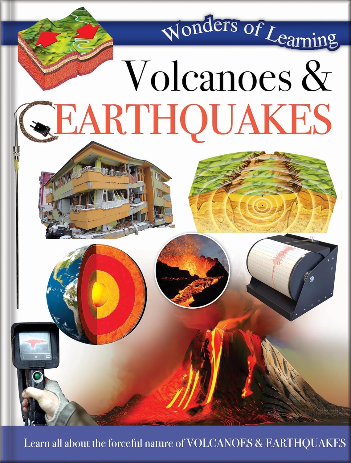 Volcanoes & Earthquakes - Children's Reference Book - STEM Learning