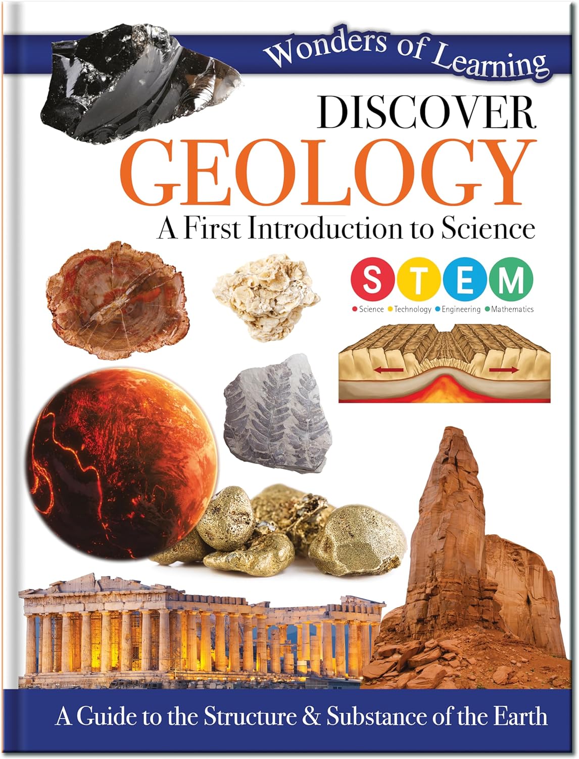 Discover Geology - Children's Reference Book - STEM Learning