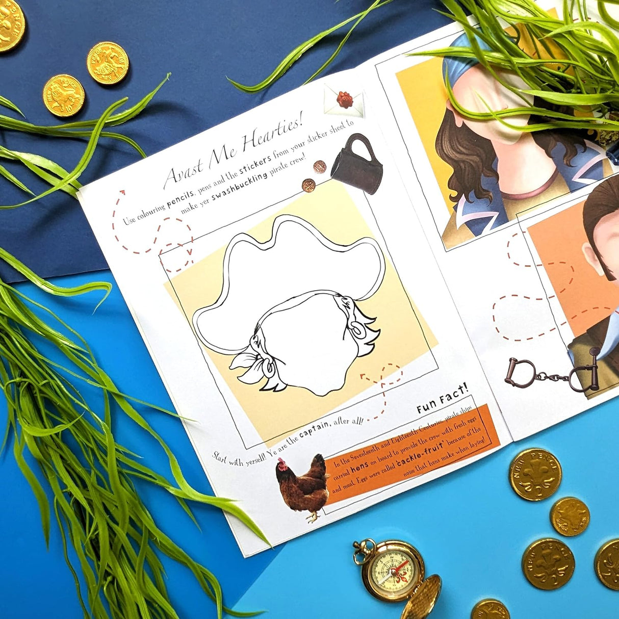 Discover Pirates Sticker Book - Find, Stick and Learn