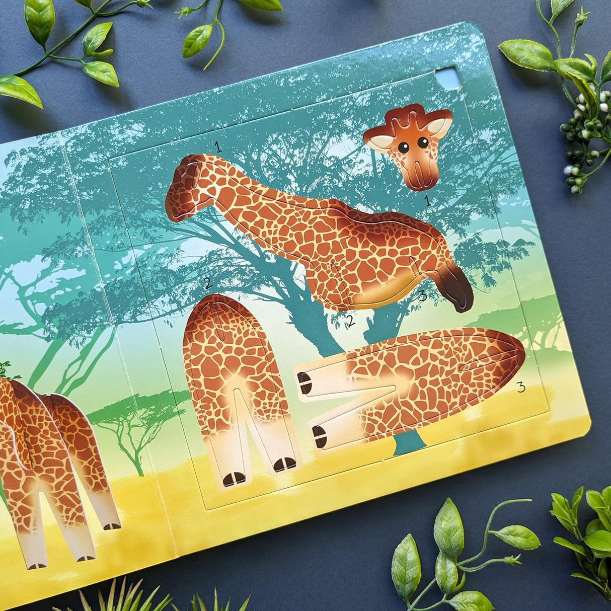 I Can Make It Jungle Animals Kit - Children’s Model Book