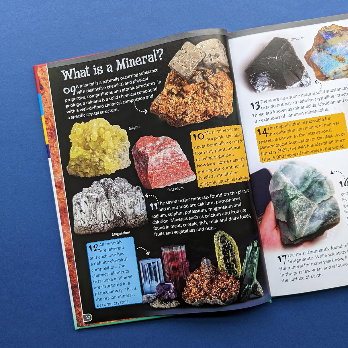 500 Fantastic Facts - Rocks and Minerals - Children's Reference Book