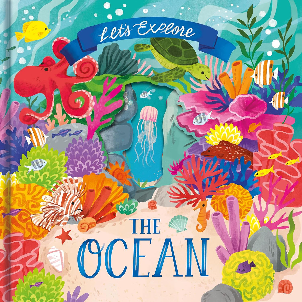 Let's Explore The Ocean - Children's Lift-The-Flap Book