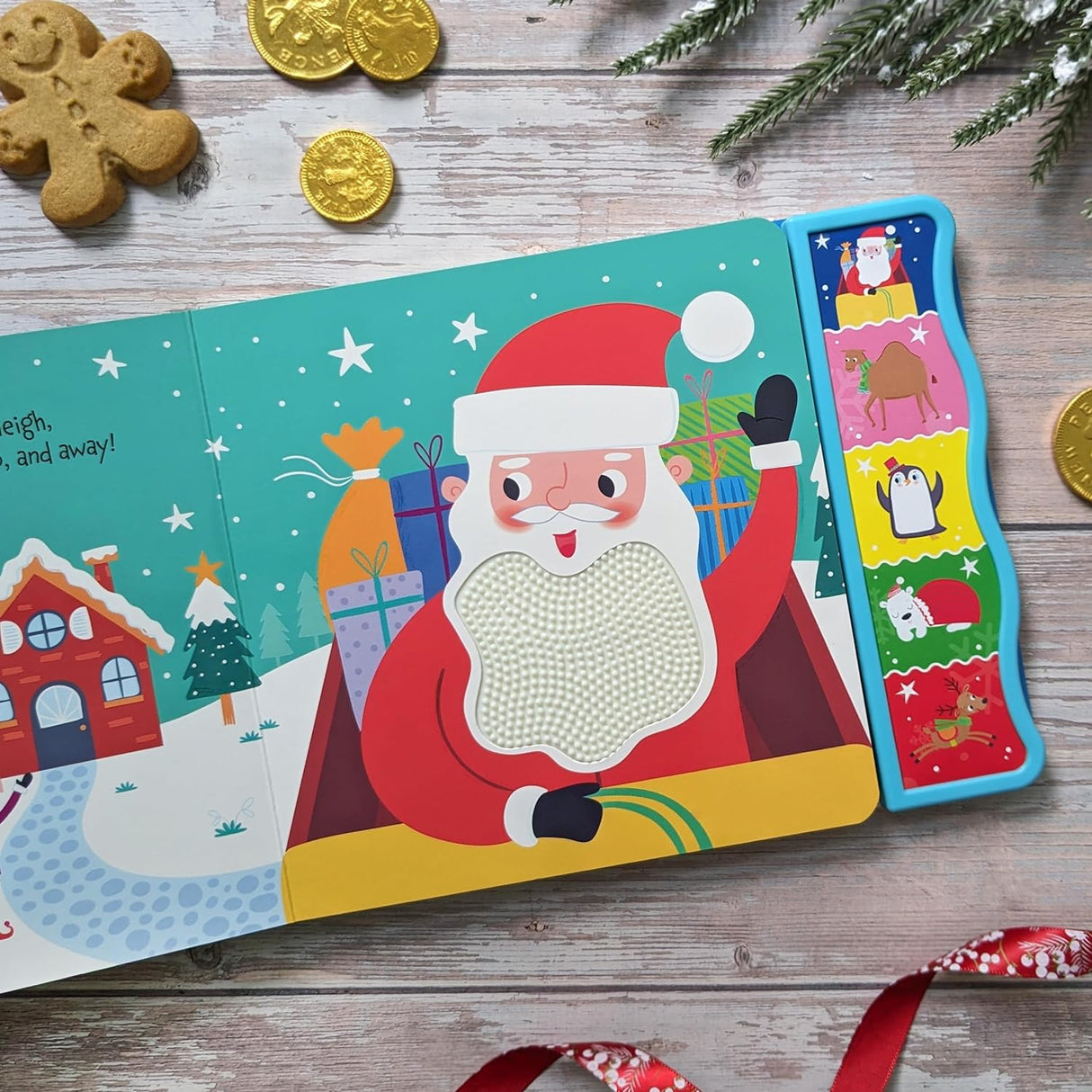The Christmas Journey - Children's Touch and Feel Silicone Sound Book