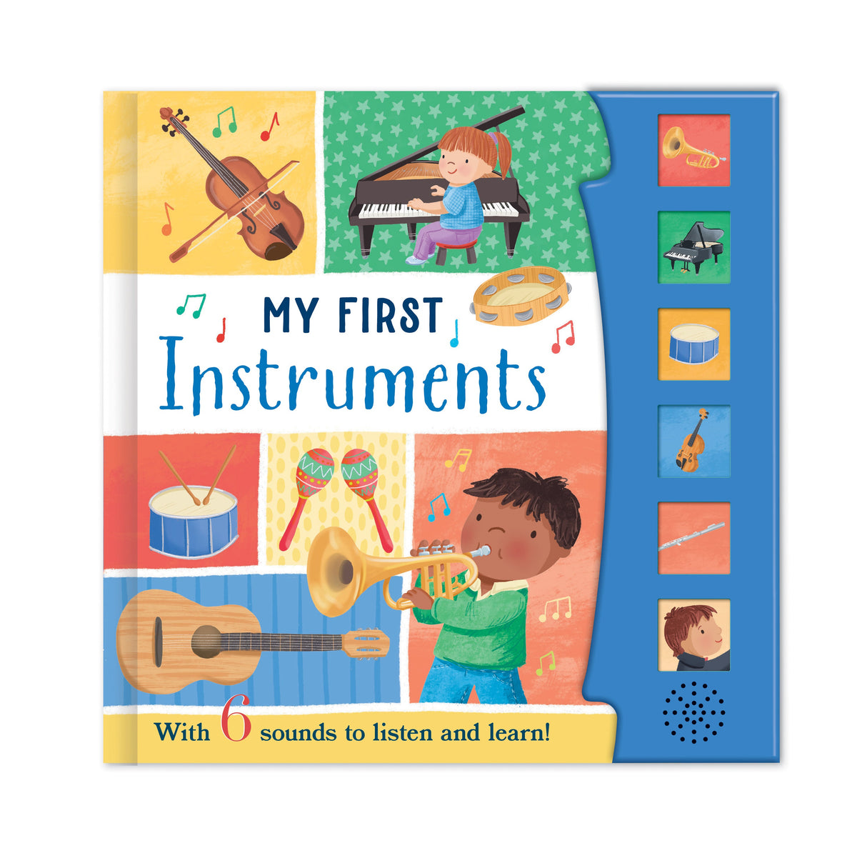 My First Instruments - Children's 6 Button Sound Book