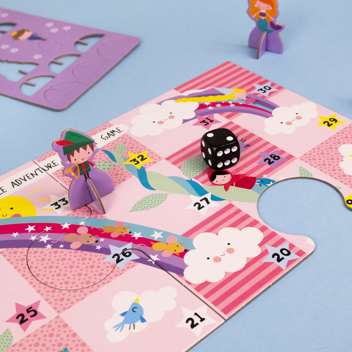 Fairy Tales Board Game Set - Includes 2 Games and Activity Book