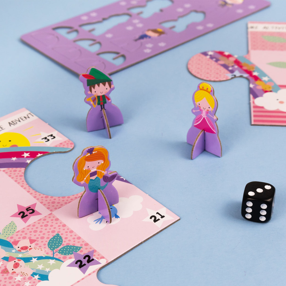 Fairy Tales Board Game Set - Includes 2 Games and Activity Book