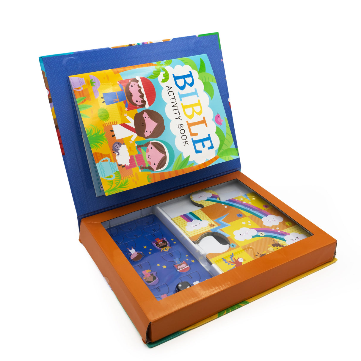 Bible Board Game Set - Includes 2 Games and Activity Book