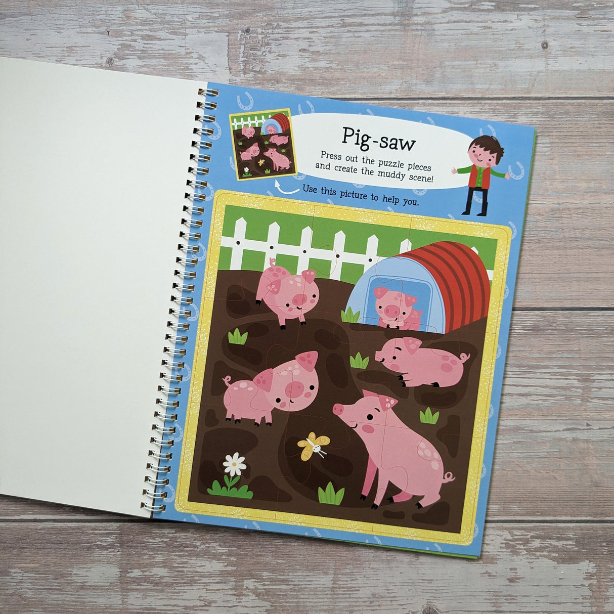 Big Sticker Activity Book – Farm