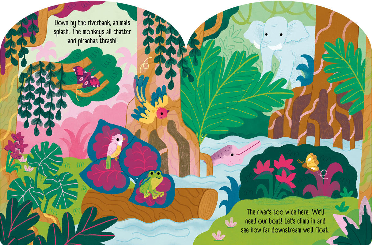 Jungle Explorers – Fold-Out Concertina Book