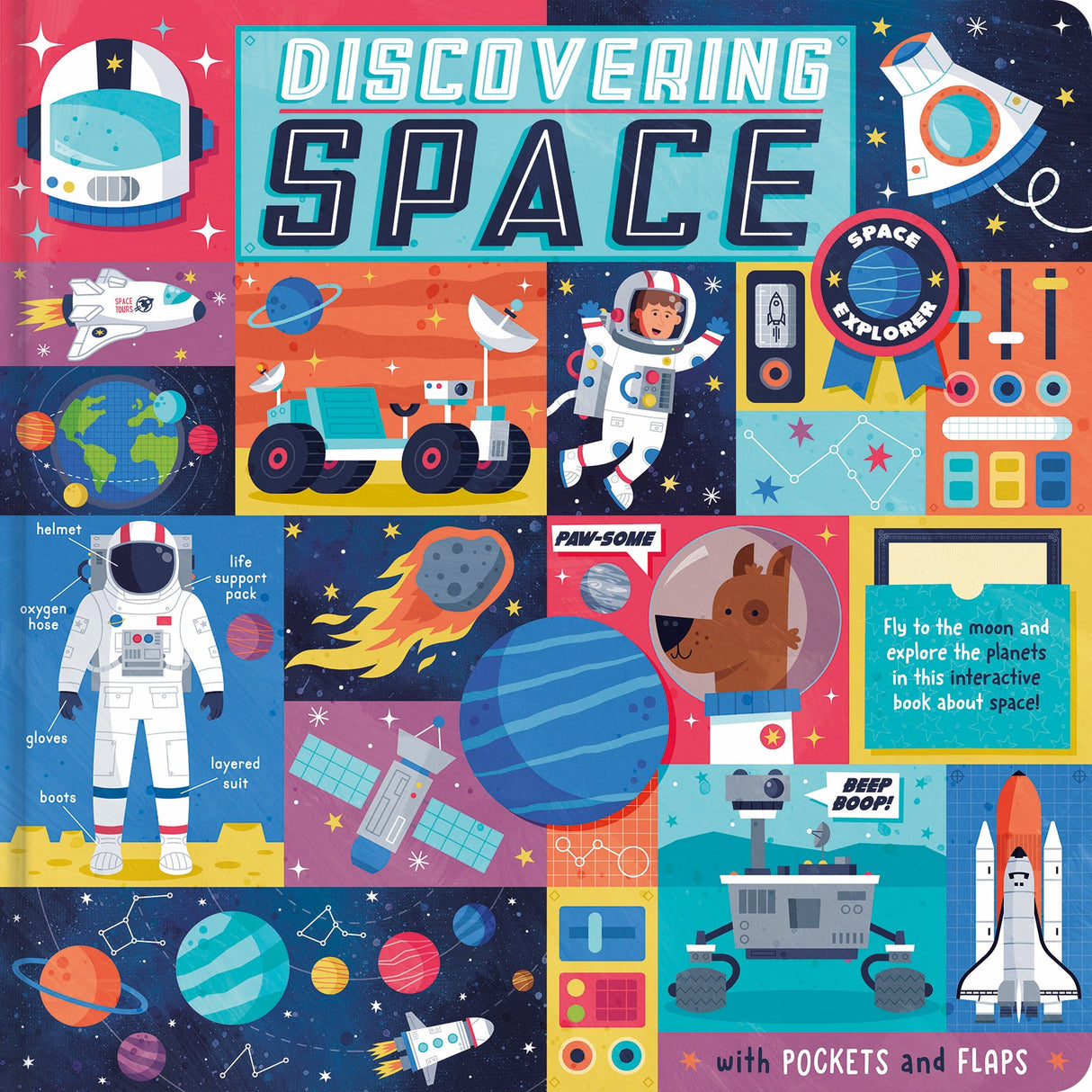 Discovering Space – Children’s Interactive Fact Book