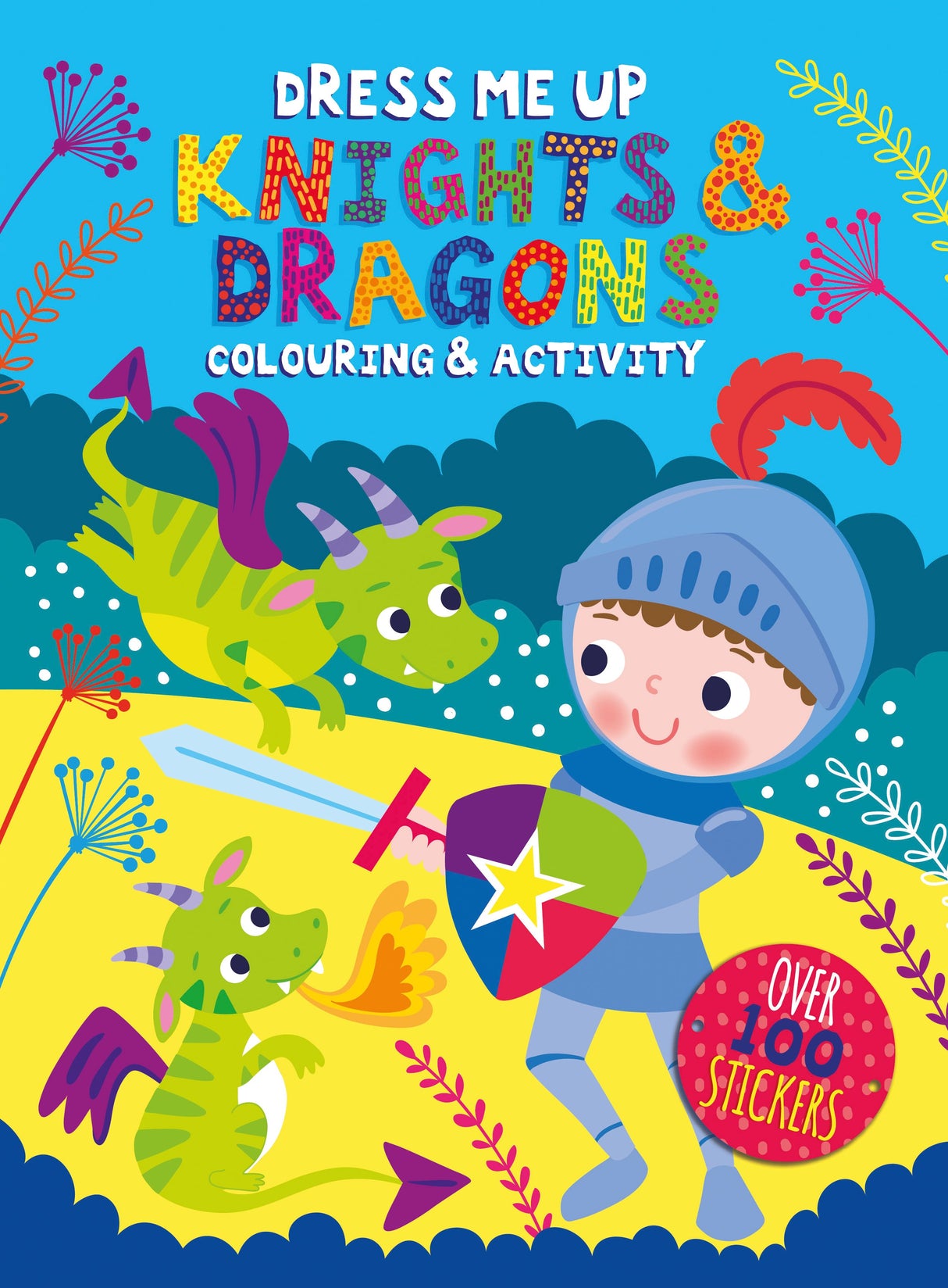Dress Me Up Colouring & Activity Book - Knights and Dragons
