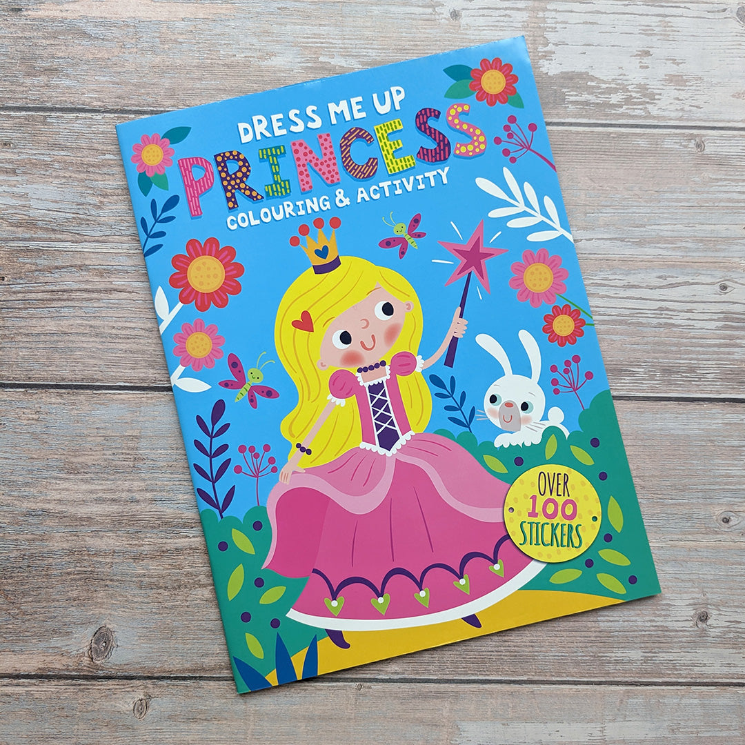 Dress Me Up Colouring & Activity Book - Princess