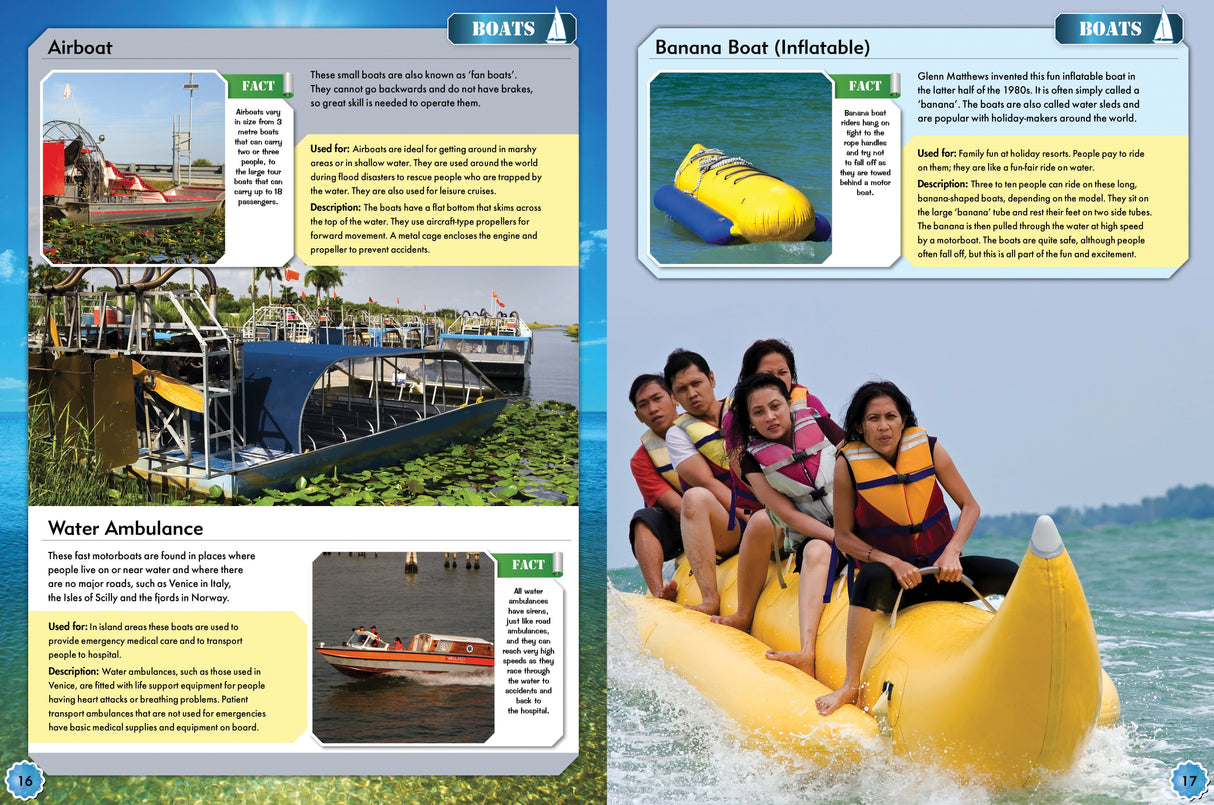 Encyclopedia of Ships & Boats - Children's Reference Book