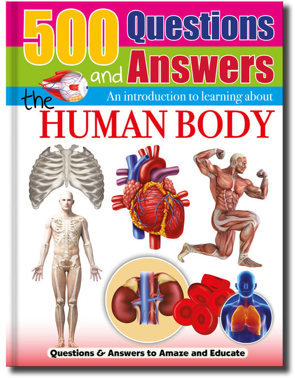 500 Questions and Answers - The Human Body - Children's Reference Book