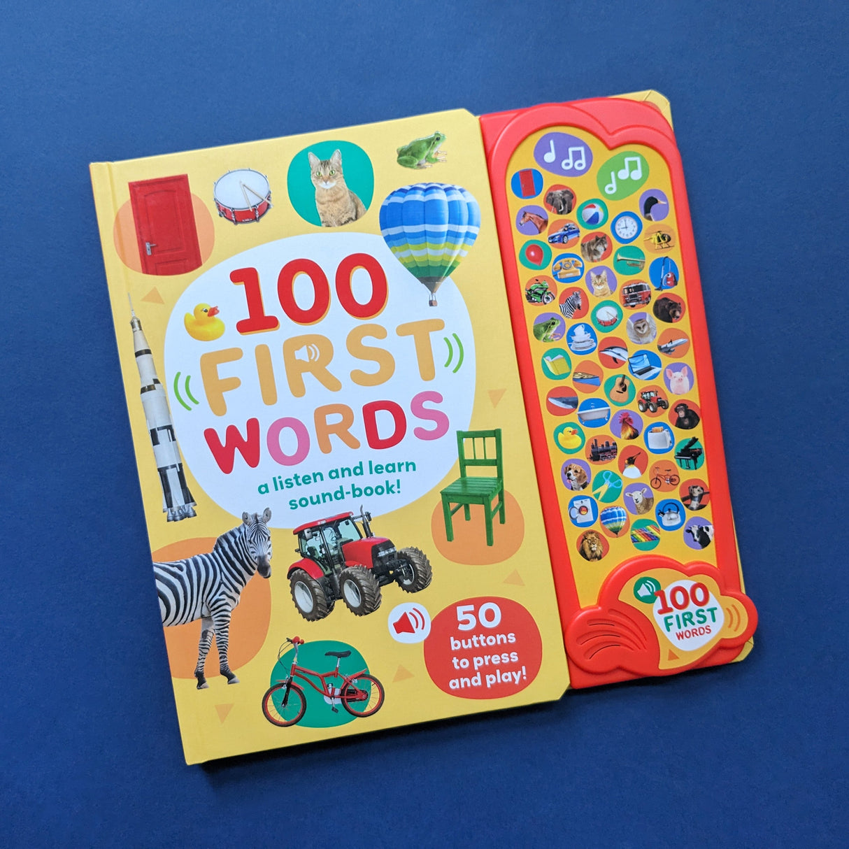 100 First Words - Children's 50 Button Sound Book