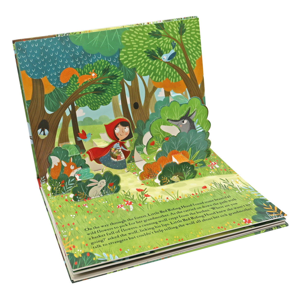Little Red Riding Hood - Children’s Fairy Tale Pop-Up Book