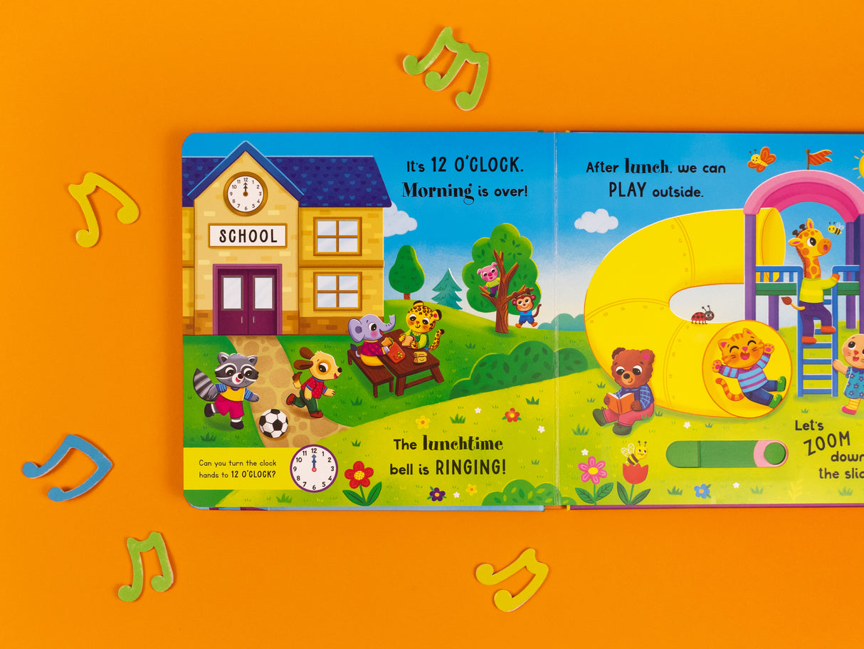 Let’s Tell The Time - With 5 Sliders to Move and Play