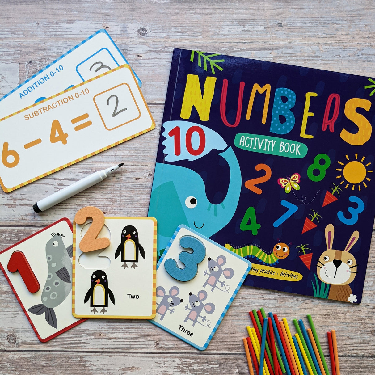 Fun With Numbers – Children’s Educational Activity Set
