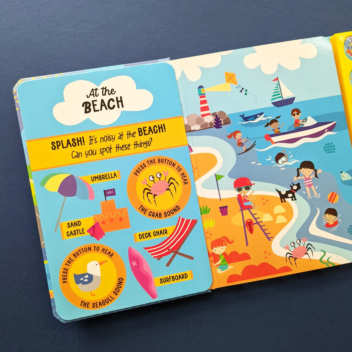 Look and Listen Outside - Children's 12 Button Sound Book