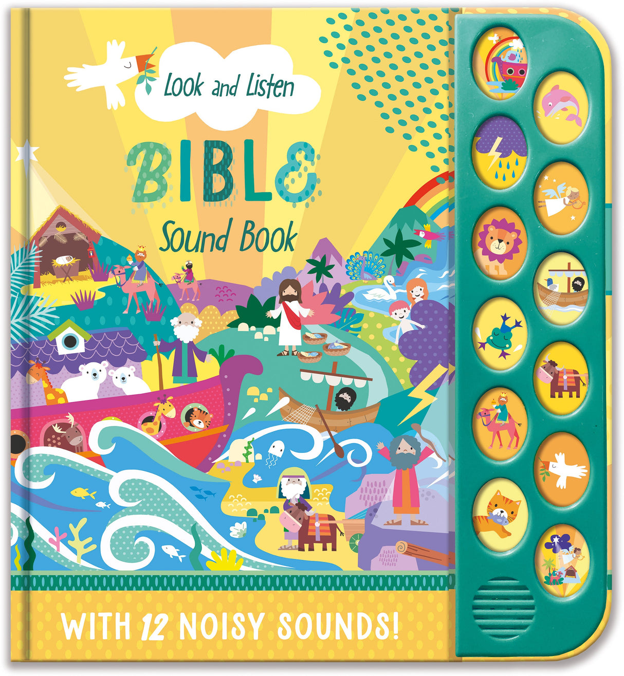 Look And Listen Bible - Children's 12 Button Sound Book