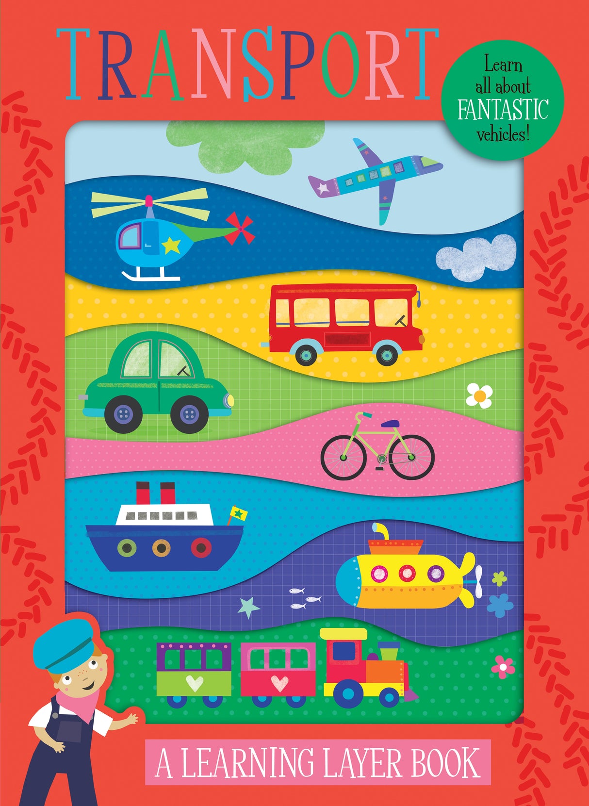 Transport - Children’s Learning Layer Book