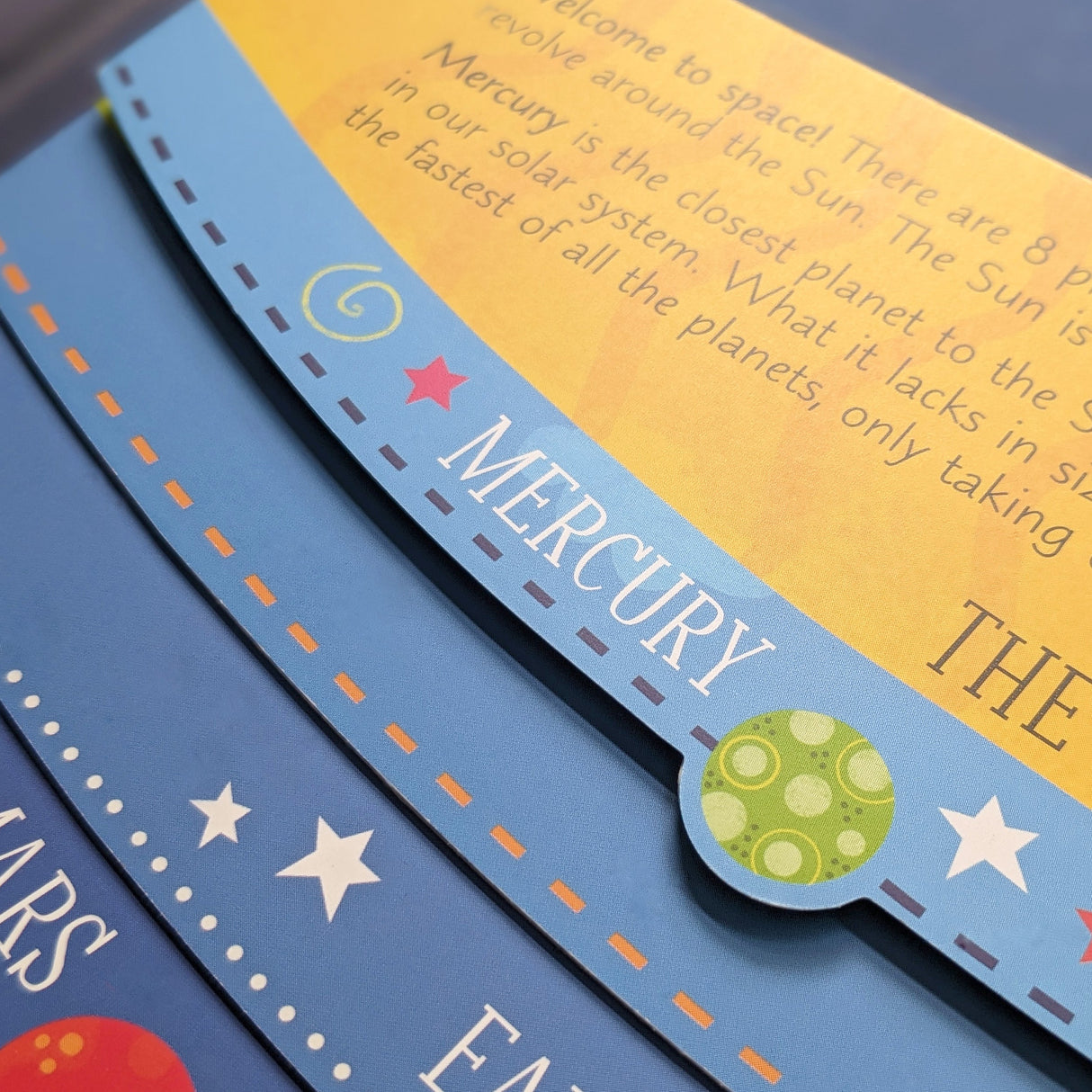 Planets - Children’s Learning Layer Book