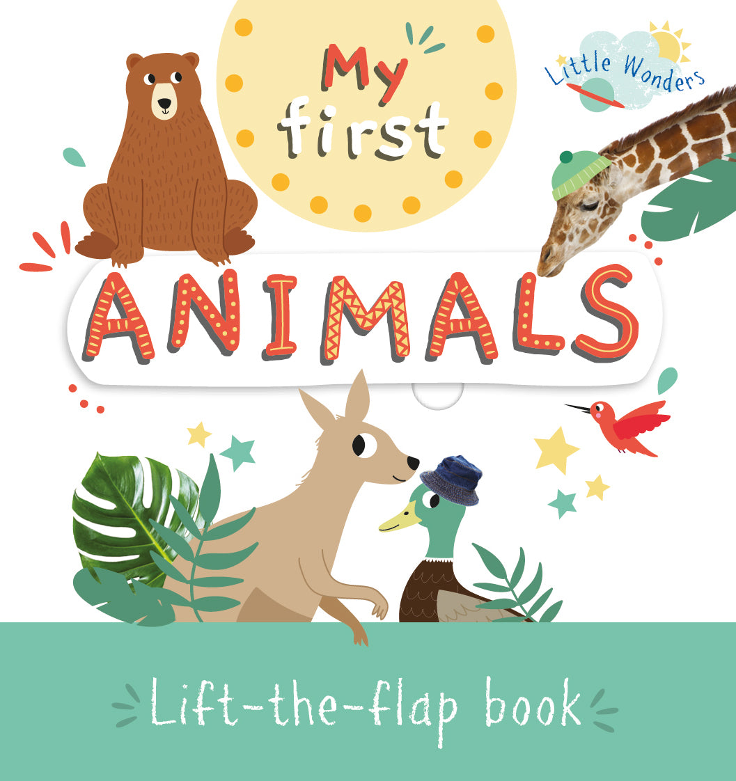 Little Wonders Mini Lift-The-Flap Book: My First Animals