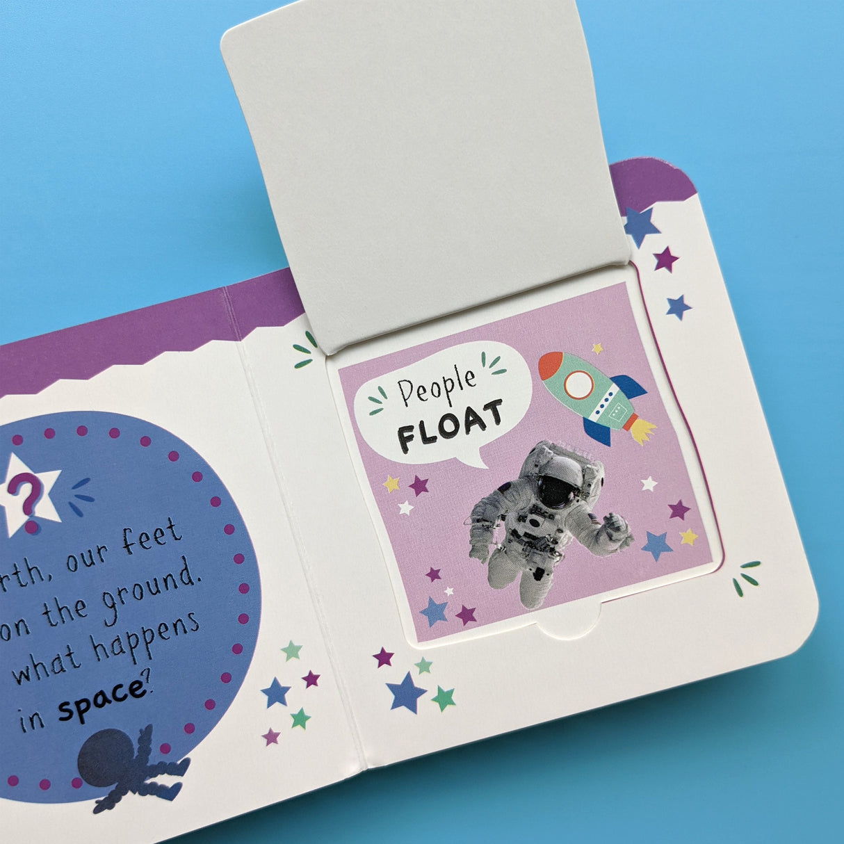 Little Wonders Mini Lift-The-Flap Book: My First Space