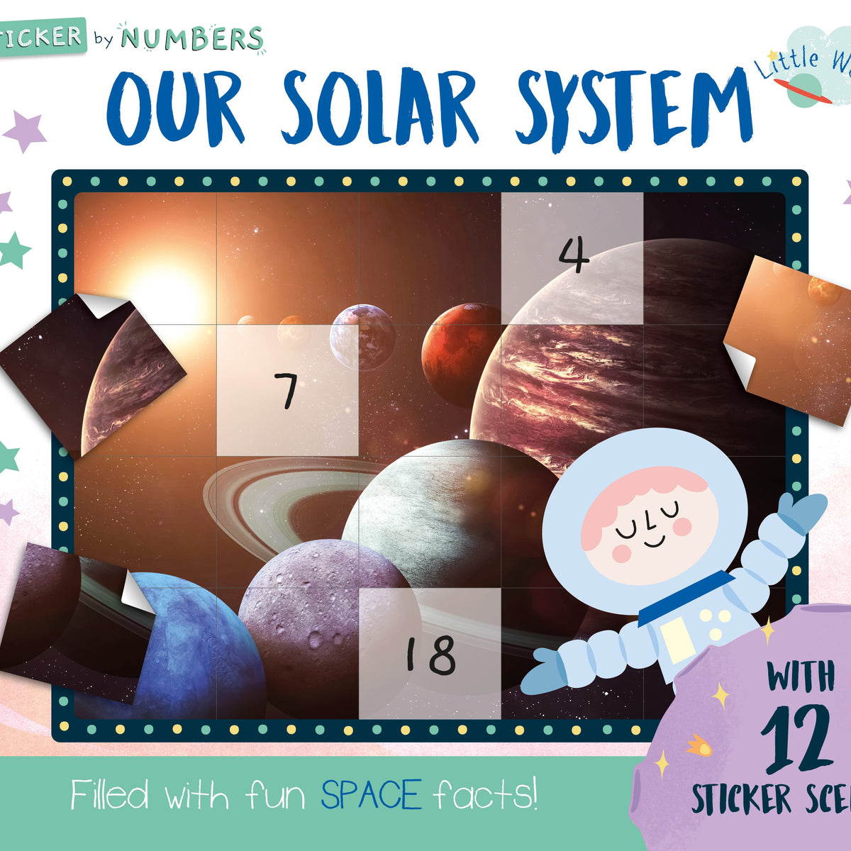 Our Solar System - Children’s Sticker By Number Activity Book – Robert ...