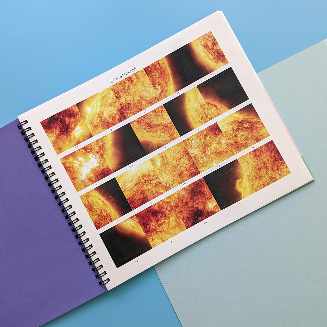 Our Solar System - Children’s Sticker By Number Activity Book