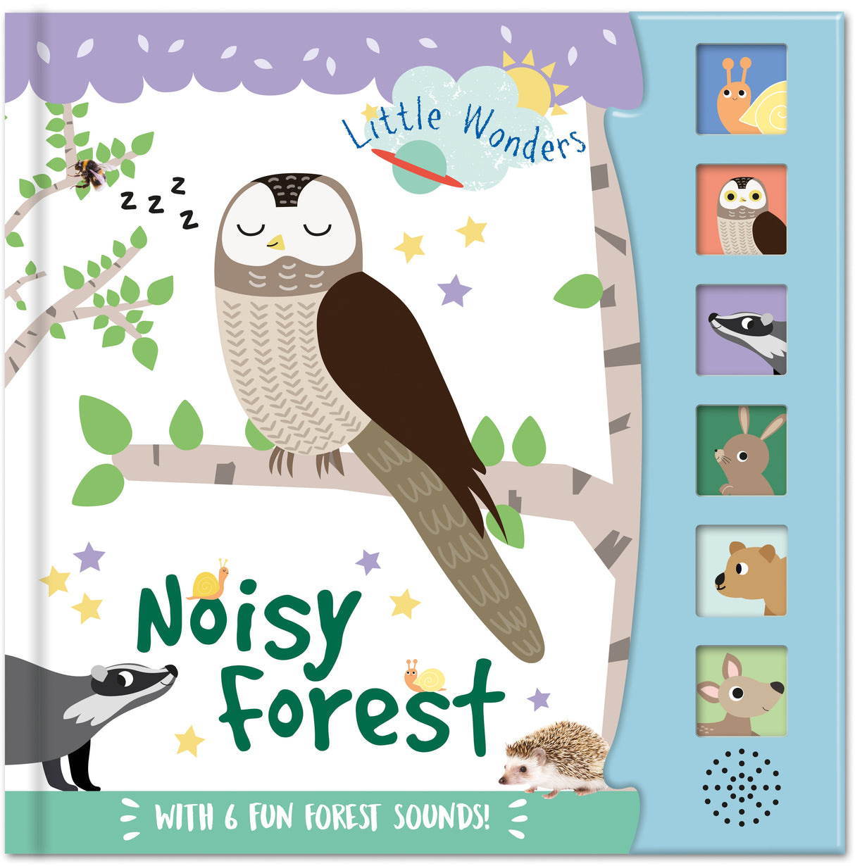 Noisy Forest - Children's 6 Button Sound Book